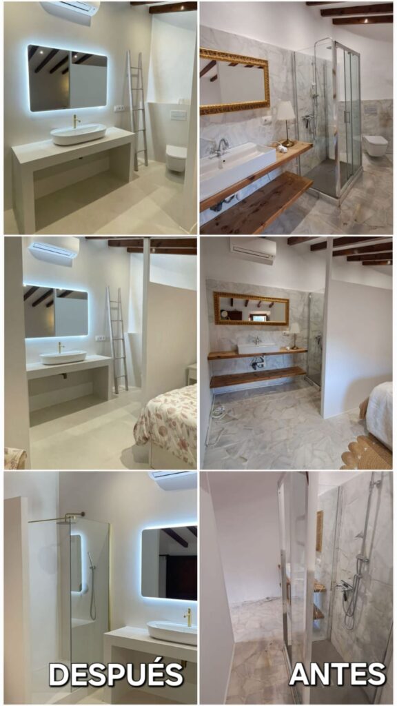 REFORMA INTEGRAL DE BAÑO EN VALLDEMOSSA, MALLORCA 2024